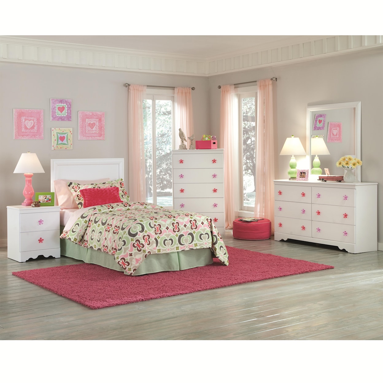 Kith Furniture Stipple White SAVANNAH STIPPLE WHITE NIGHTSTAND |
