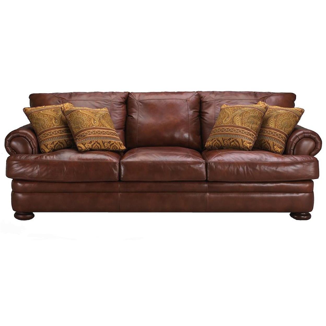 Klaussner Montezuma Leather Sofa