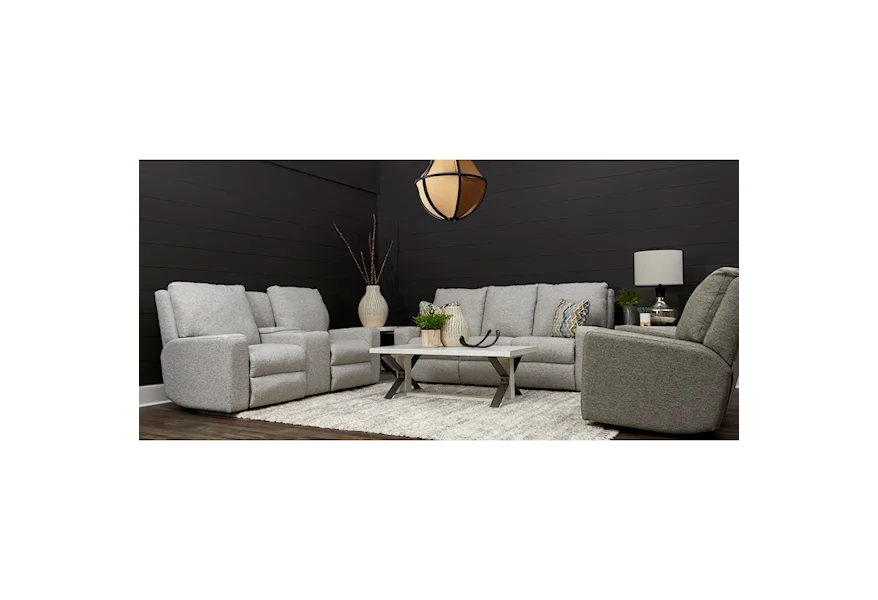 Alliser Power Reclining Living Room Group by Klaussner at EFO Furniture Outlet