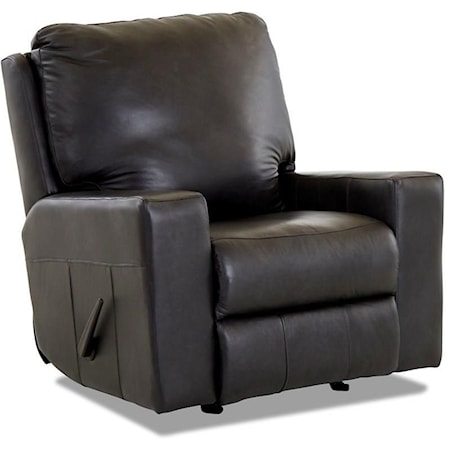 Contemporary Power Rocking Reclining Chair