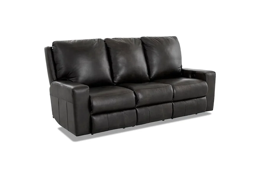 Alliser Power Reclining Sofa by Klaussner at EFO Furniture Outlet