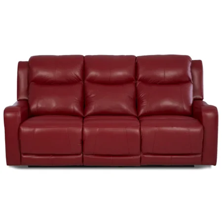 Power Reclining Sofa with Power Adjustable Headrest and Lumbar