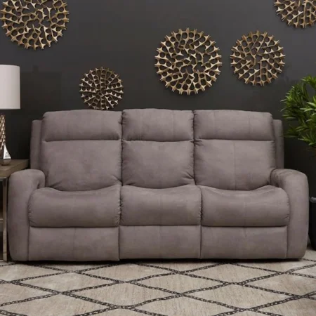 Power Reclining Sofa with Power Headrests and XMS Massage with Heat Therapy
