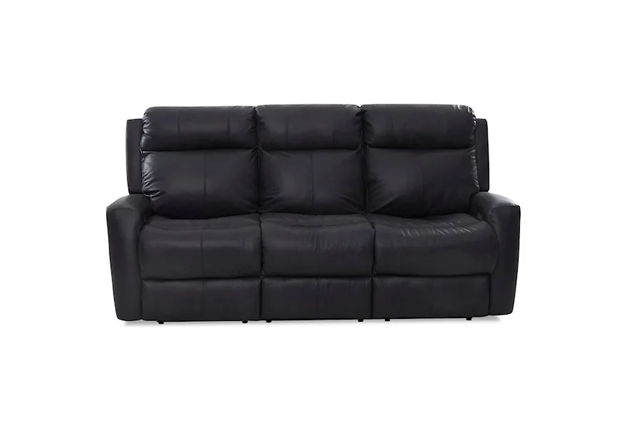 Brooks Power Reclining Sofa w/ Pwr Headrests by Klaussner at Pilgrim Furniture City