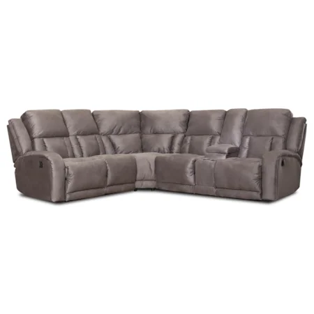 Individual Comfort Seating Sectional with Full Chaises