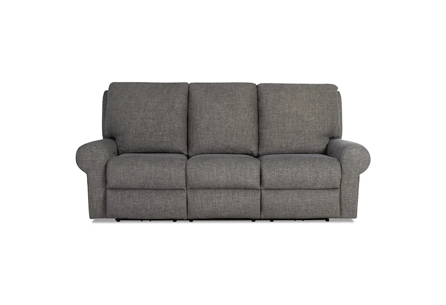 Eddison Power Reclining Sofa w/ Pwr Headrests by Klaussner at Johnny Janosik