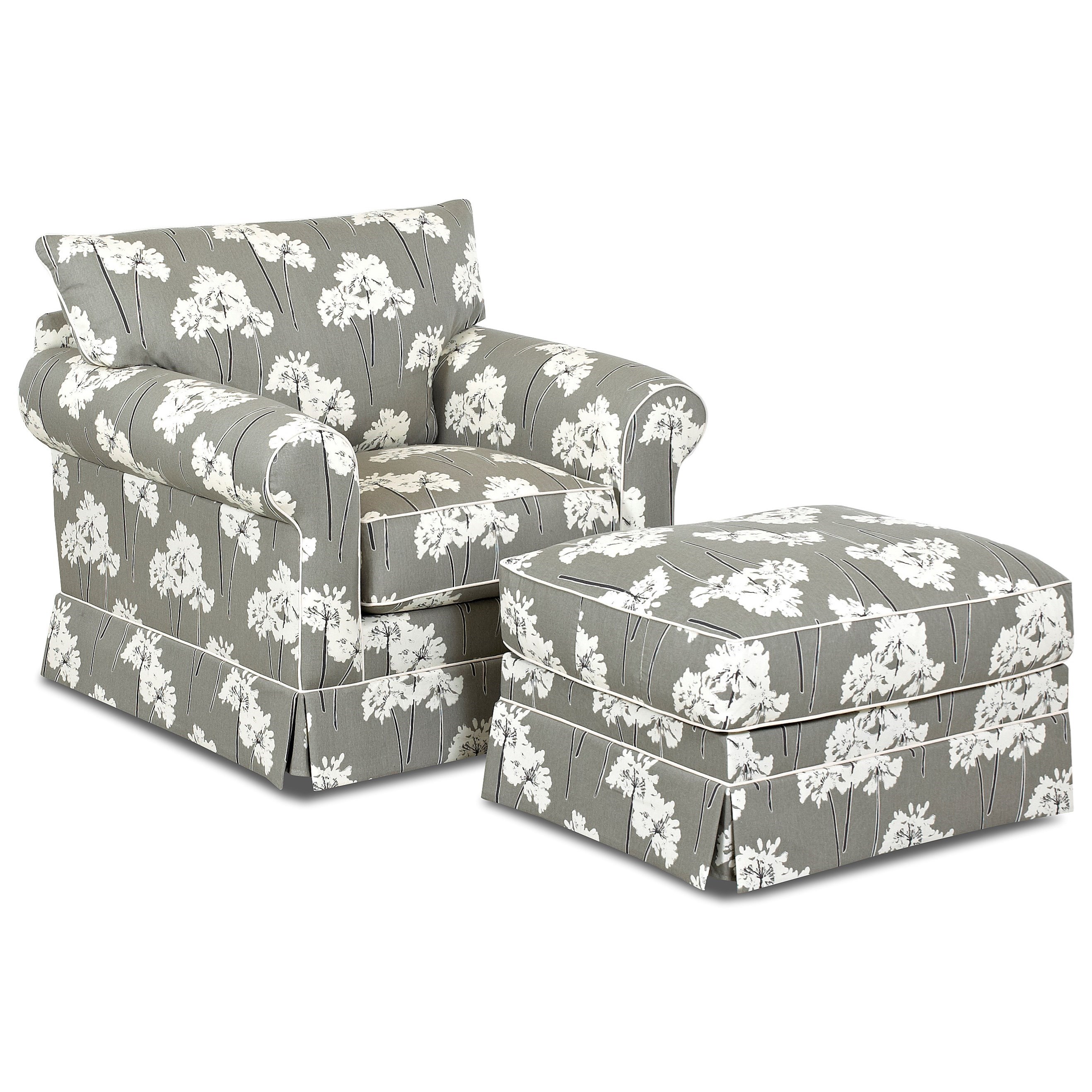 Chair & Ottoman Set
