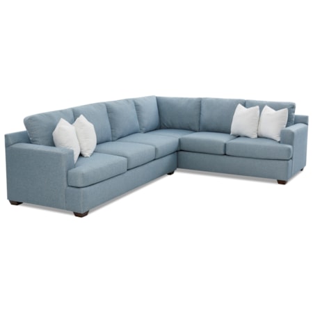 5-Seat Sectional Sofa with RAF Corner Sofa
