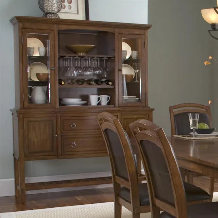 Sideboard & Hutch Combination