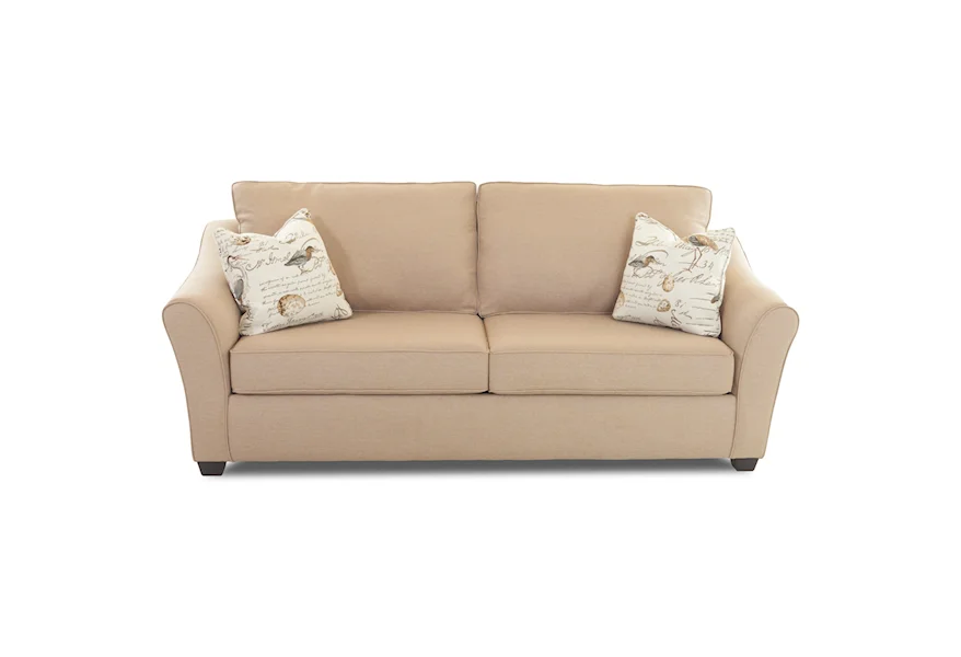 Linville Queen Sleeper by Klaussner at Furniture and More