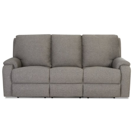 Casual Power Reclining Sofa w/ USB Ports