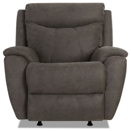 Casual Power Rocking Reclining Chair with Power Headrest & USB Port