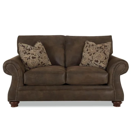 Upholstered Loveseat