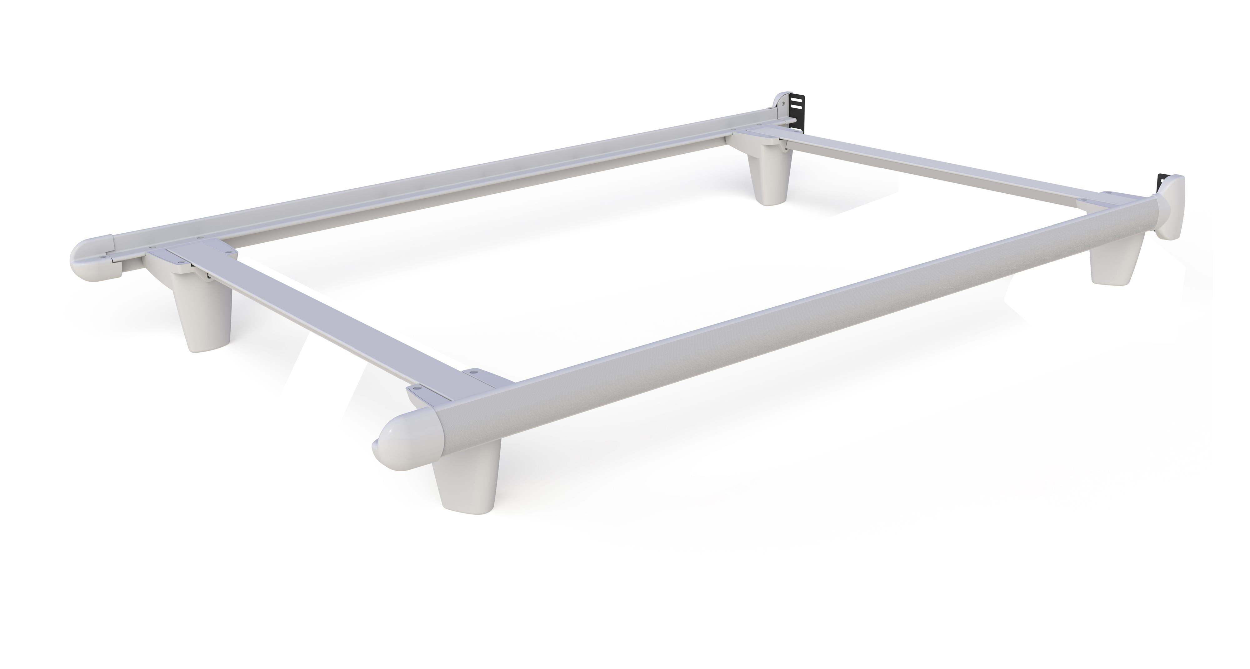 Knickerbocker emBrace E44932213 Twin/TXL Bed Frame White