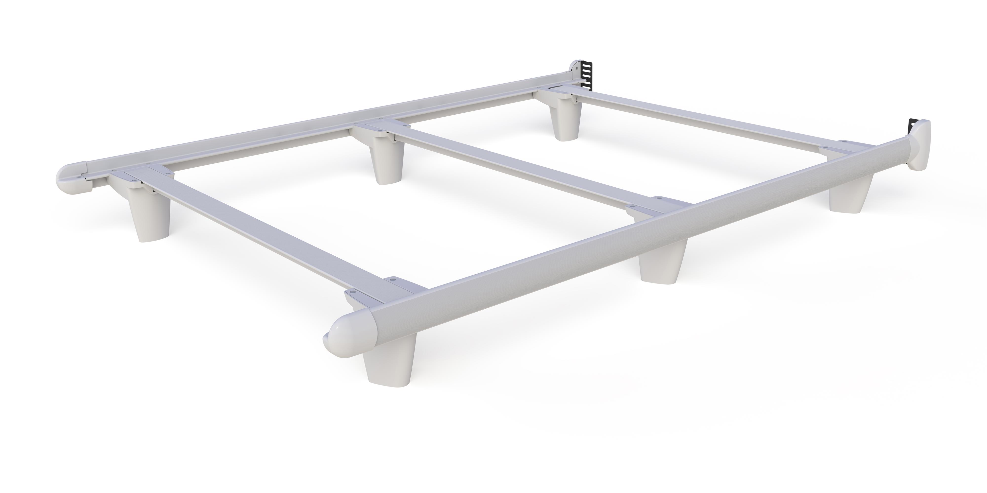 Knickerbocker emBrace Full Bed Frame White SlumberWorld Bed Frames