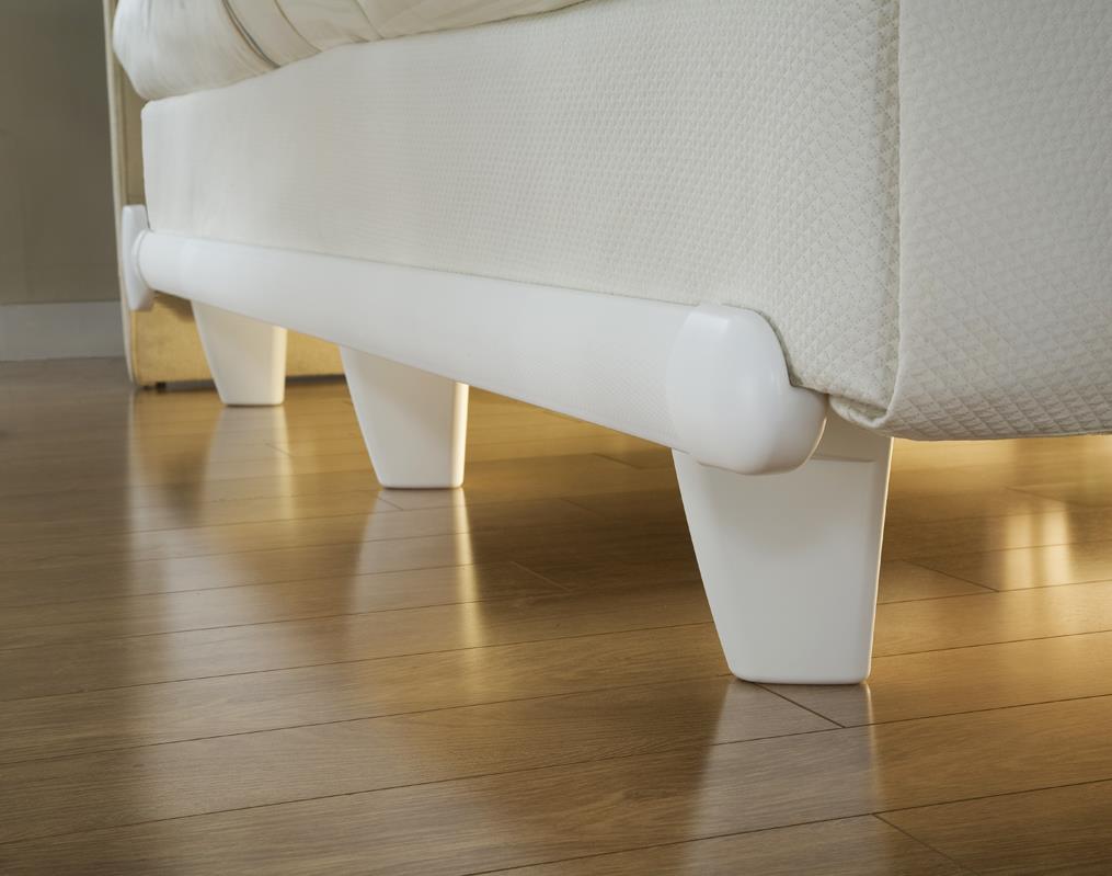 Knickerbocker emBrace E44932210 Queen Bed Frame White SlumberWorld