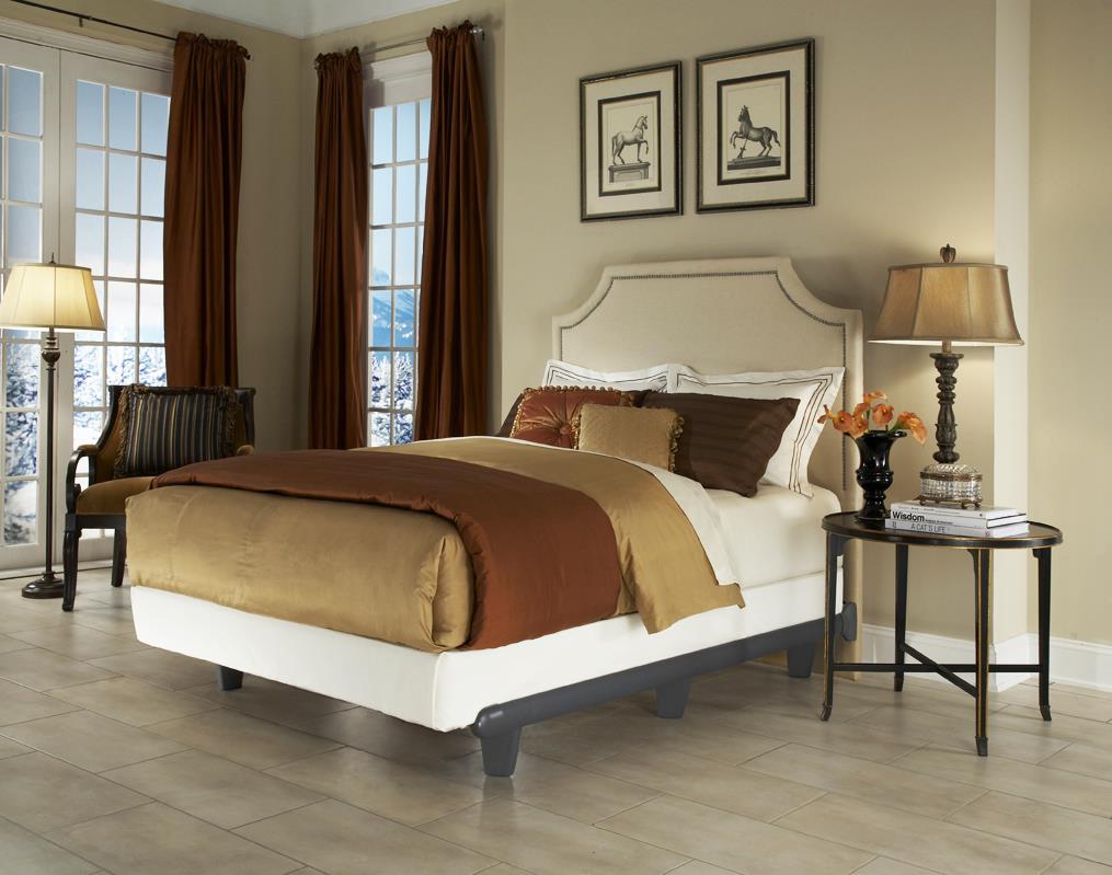 Knickerbocker emBrace E44932240 Queen Bed Frame Grey SlumberWorld