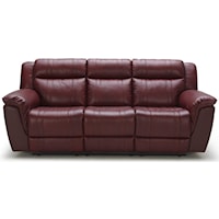 Reclining Sofa w/ Padded Arms