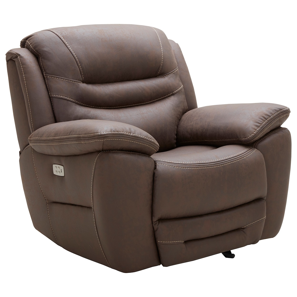 K.C. Shaffer Power Gliding Recliner w/ Power Headrest