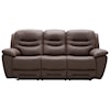 K.C. Shaffer Power Reclining Sofa w/ Power Headrests