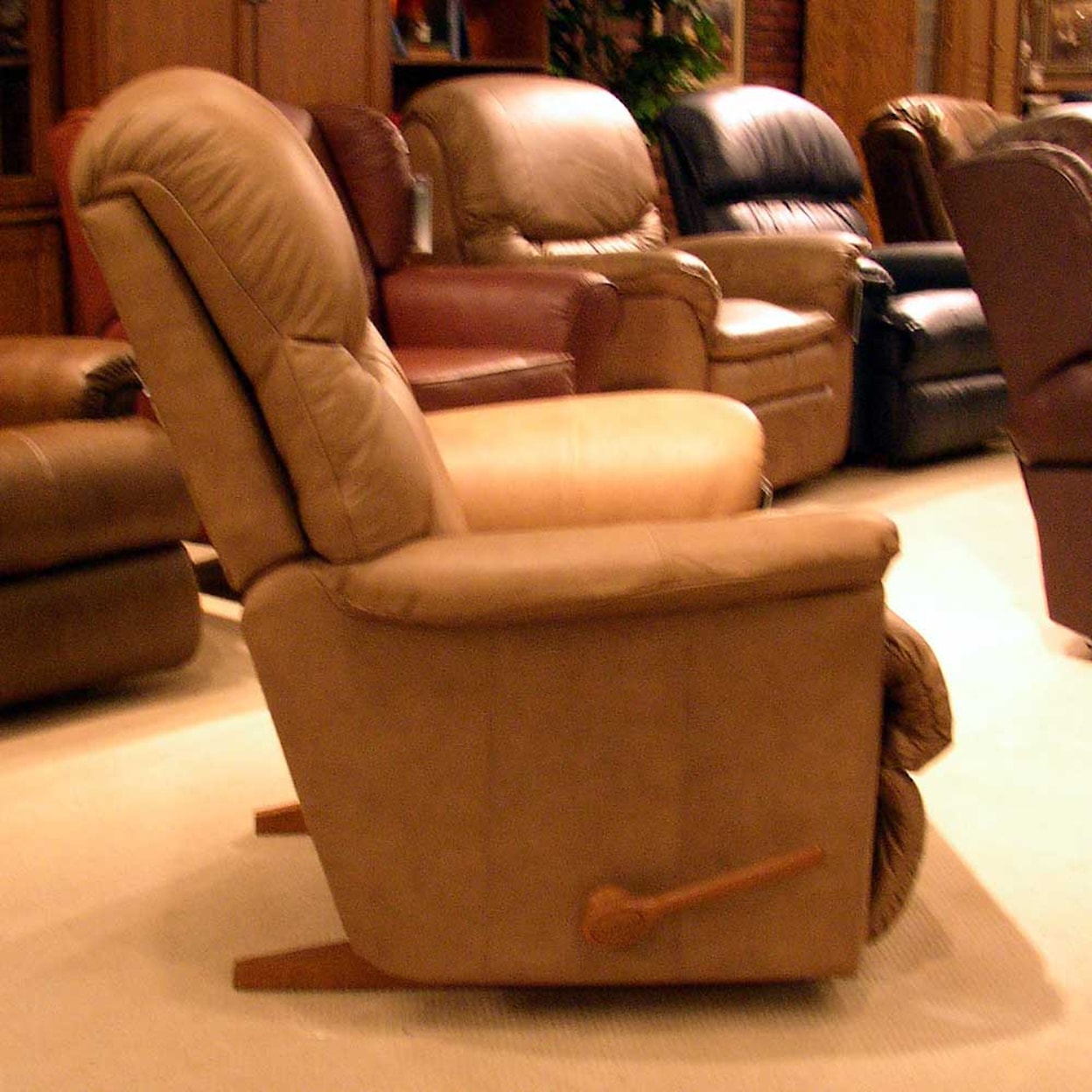 La-Z-Boy Recliners Larson Reclina-Rocker Chaise Reclining Chair