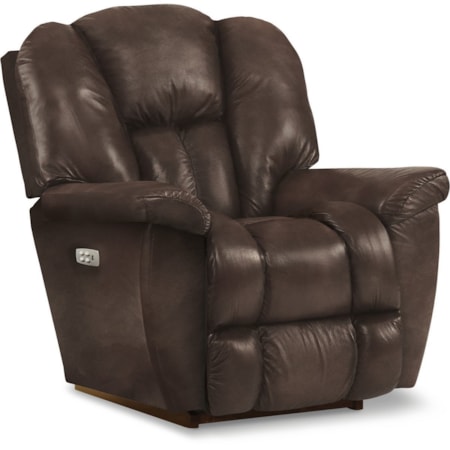 Power Rocking Recliner w/ Headrest & Lumbar