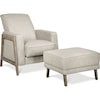 La-Z-Boy Albany Press-Back Recliner & Ottoman Set