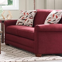 Casual Apartment-Size Sofa with Premier ComfortCore Cushions