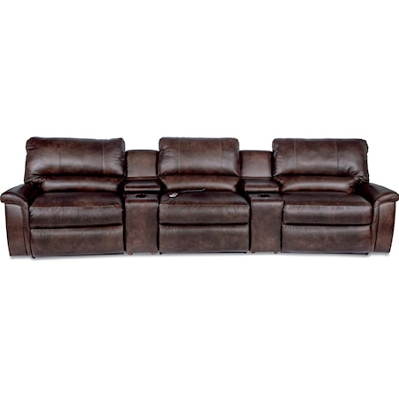 5 Pc Power Reclining Home Theather Group