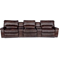 Five Piece Power Reclining Home Theather Group