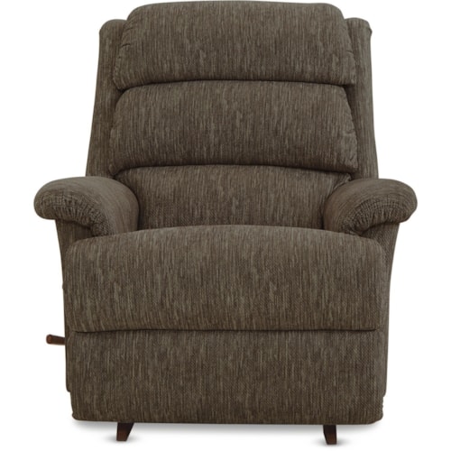 Rocker with Channel-Tufted Back