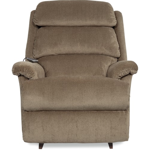 Wall Recliner with Channel-Tufted Back