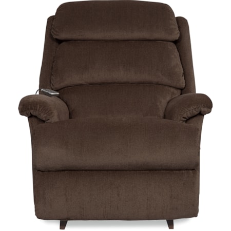Power Rocking Recliner w/ Headrest & Lumbar
