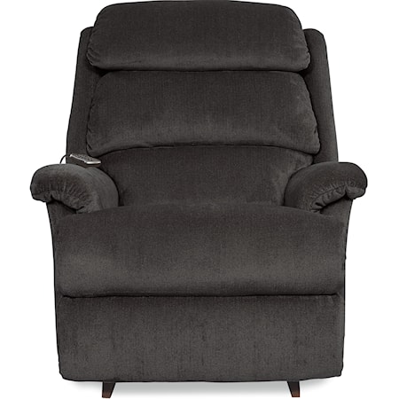 Power Rocking Recliner w/ Headrest &amp; Lumbar