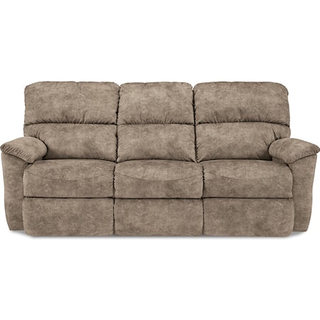 Casual Power Reclining Sofa with Power Headrests and USB Charging Ports
