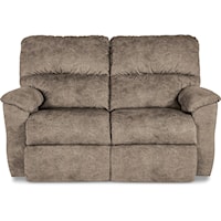 Casual Power Reclining Loveseat with Power Headrests and USB Charging Ports