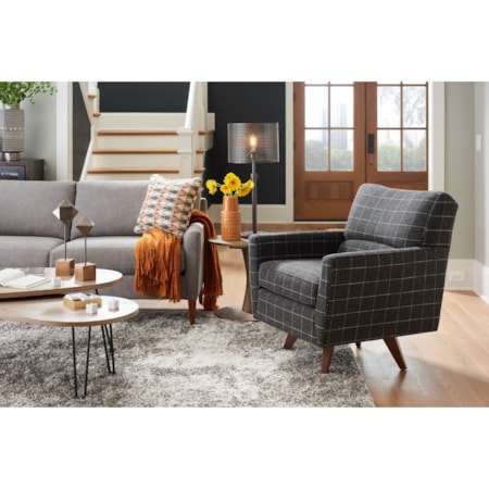 Bellevue High Leg Swivel Chair