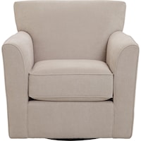 Allegra Swivel Glider with Flared Arms
