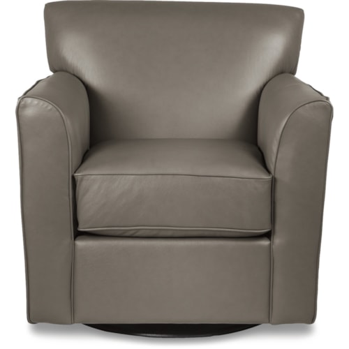 Allegra Swivel Glider with Flared Arms