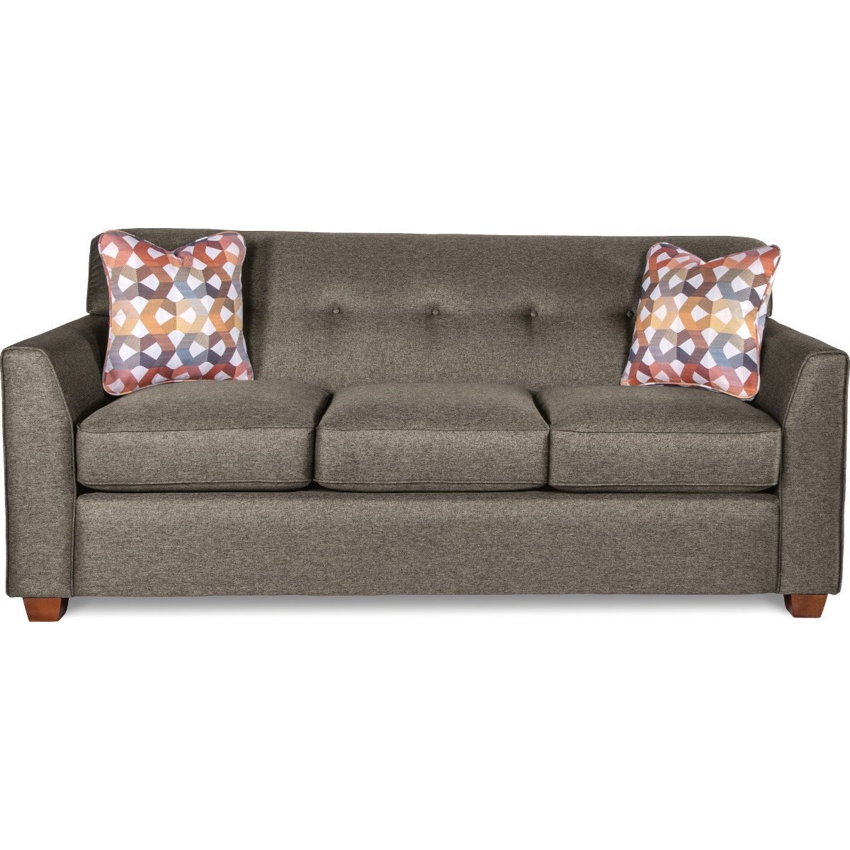 LaZBoy Dixie Contemporary Tufted Apartment Sleeper Sofa with Premier