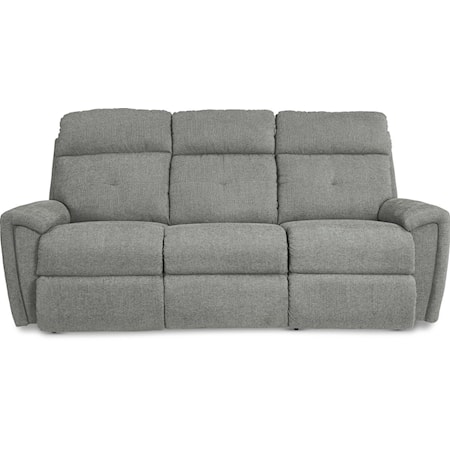 La-Z-Time Power-Recline Sofa w/ Pwr Headrest