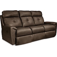 Contemporary Power Reclining Sofa with USB Ports