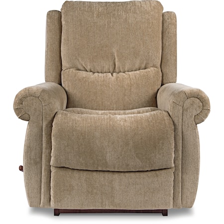 RECLINA-ROCKER® Recliner with Rolled Arms