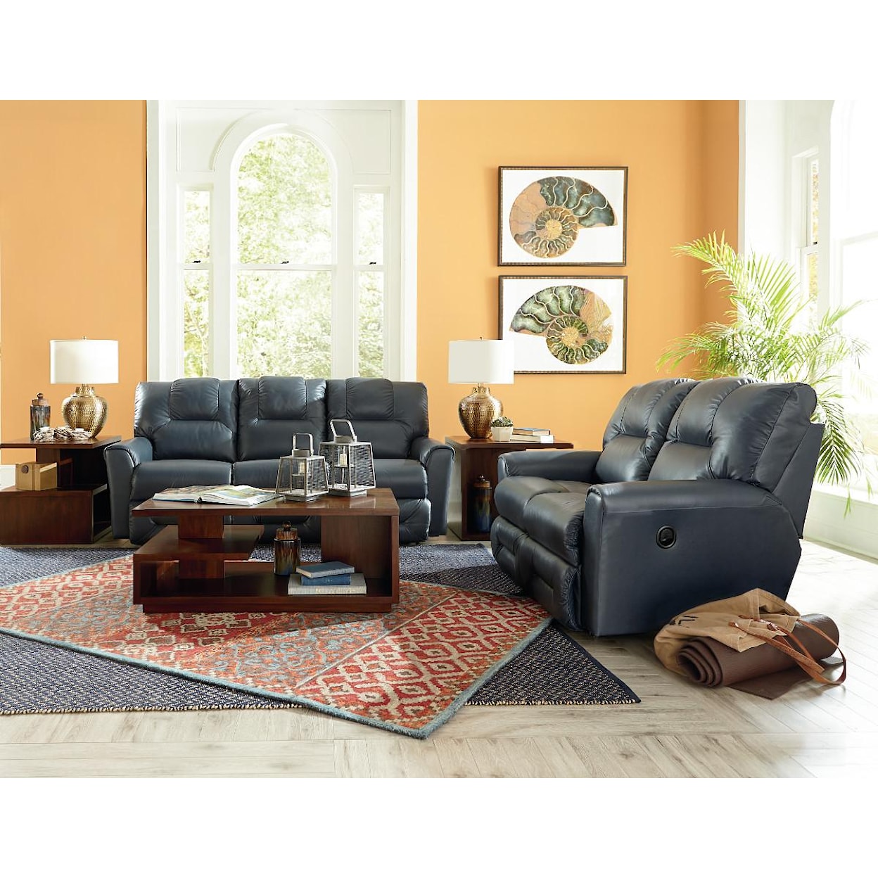 La-Z-Boy Easton Sable La-Z-Time® Full Reclining Loveseat