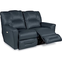 Casual La-Z-Time Full Reclining Loveseat with Power