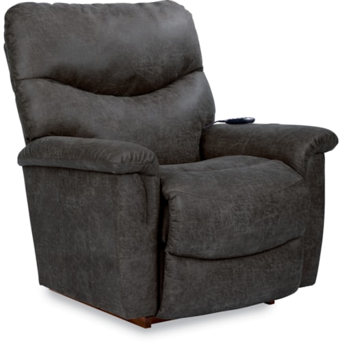 Casual Power Rocking Recliner w/ Headrest, Lumbar & USB Port
