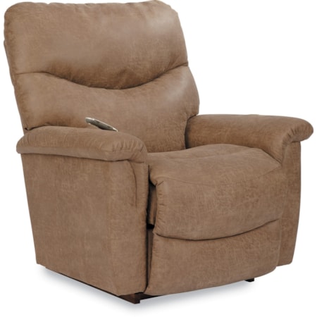 Power Rocking Recliner w/ Headrest & Lumbar