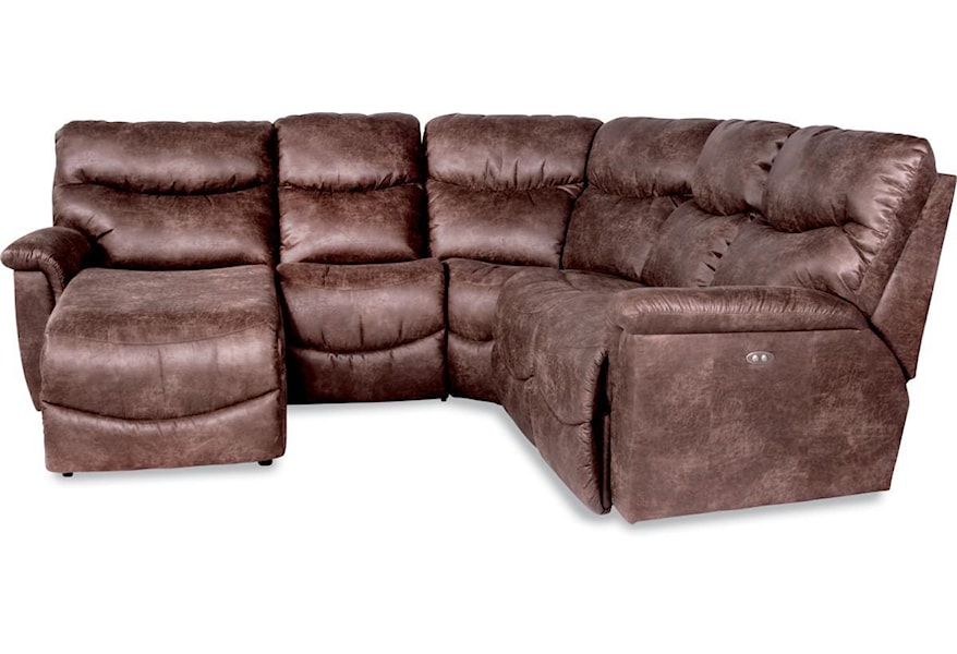 Torino Leather Power Recliner - Brown