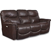 Casual Power La-Z-Time® Full Reclining Sofa with Power Headrest
