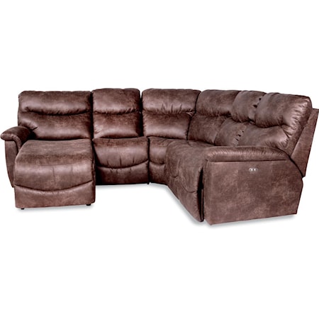 4 Pc Power Reclining Sectional Sofa